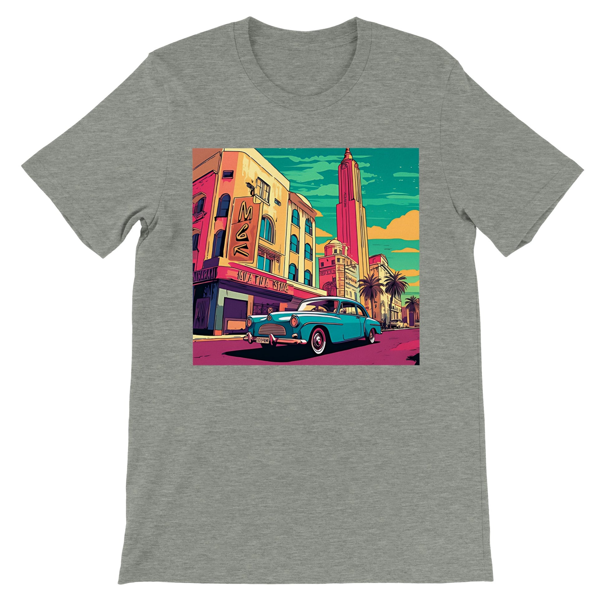 Camiseta de hombre con foto de ciudad 
