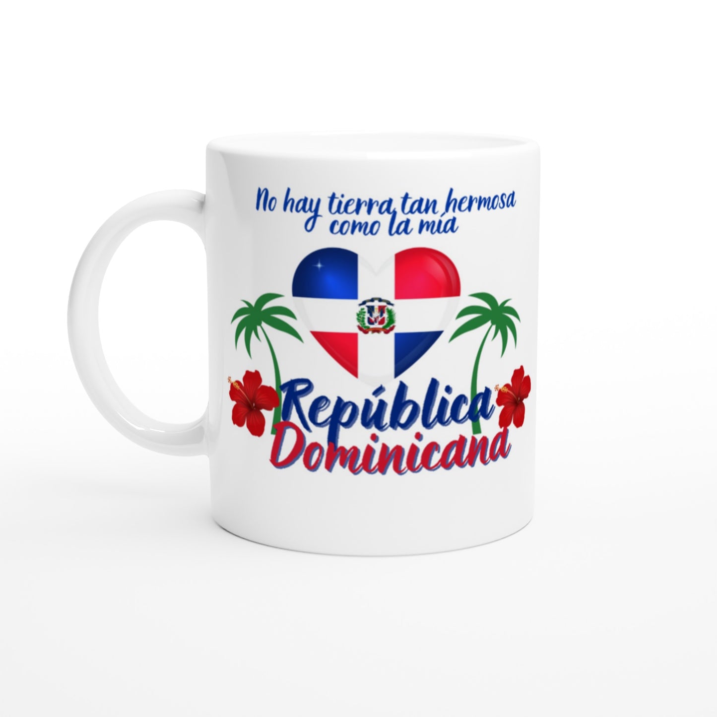 Taza de desayuno personalizada República Dominicana