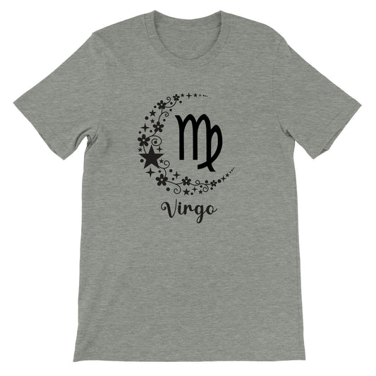 Camiseta gris del signo virgo