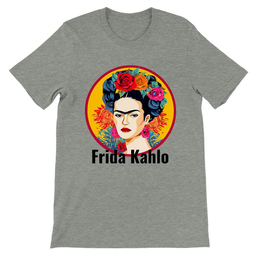 Camiseta gris de Frida Kahlo