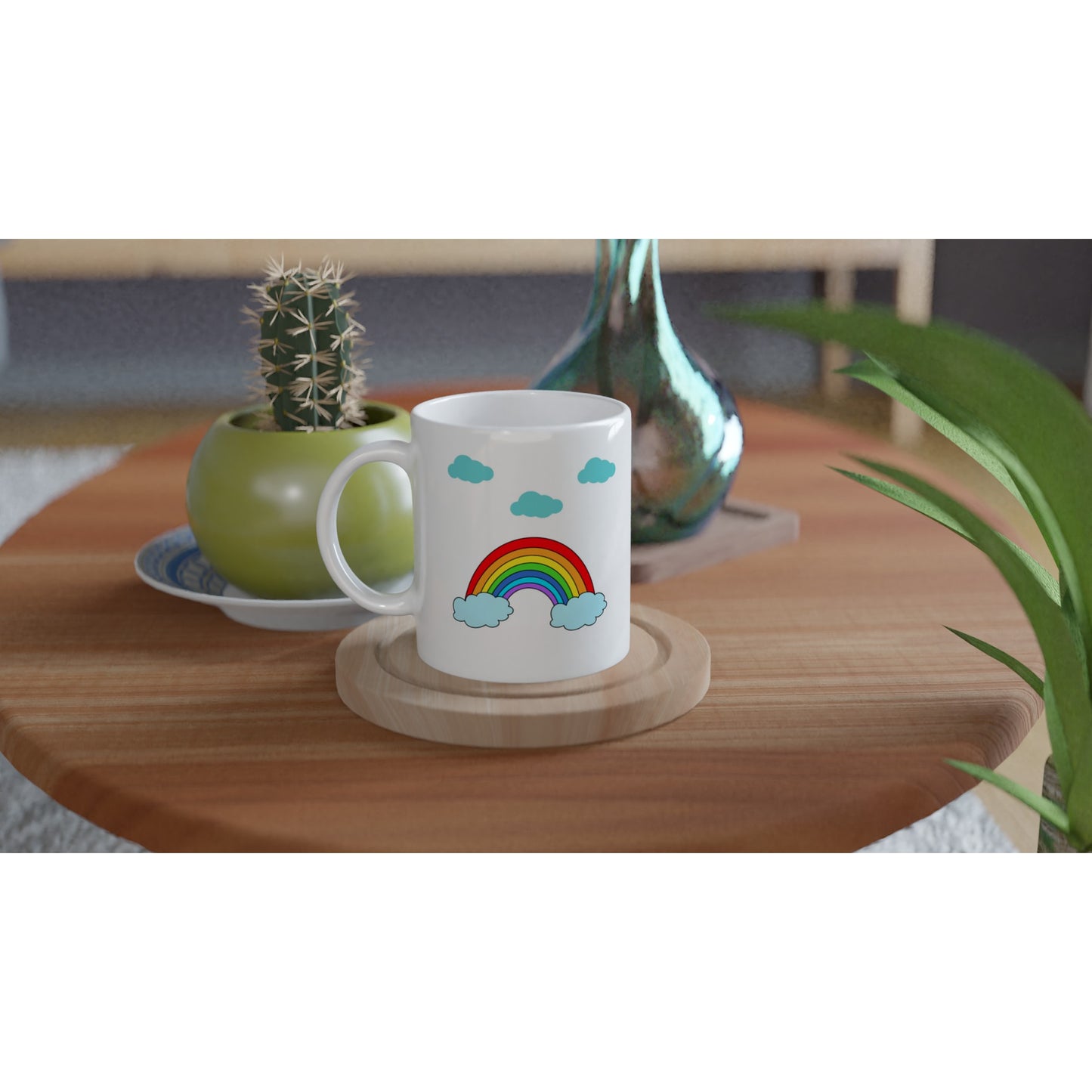 Taza con mensaje de superación personal