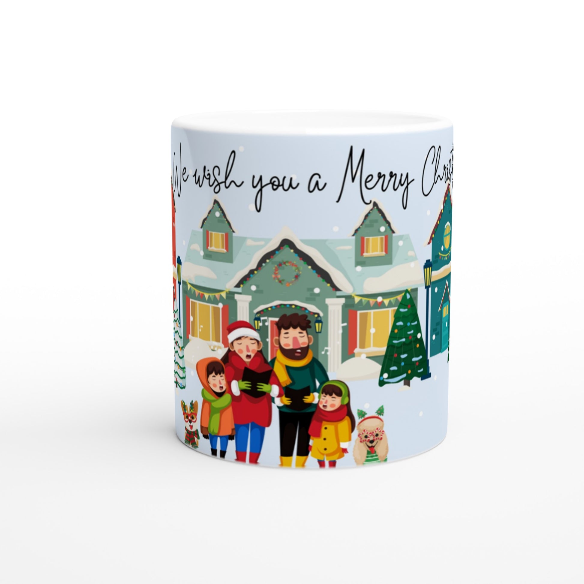 Taza de café de navidad