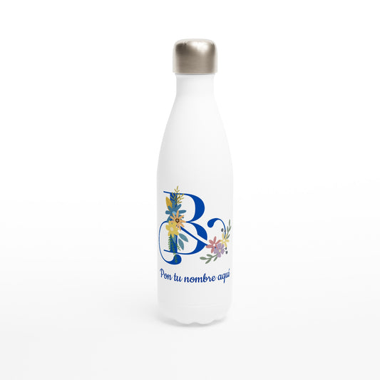 Botella personalizada con letra B