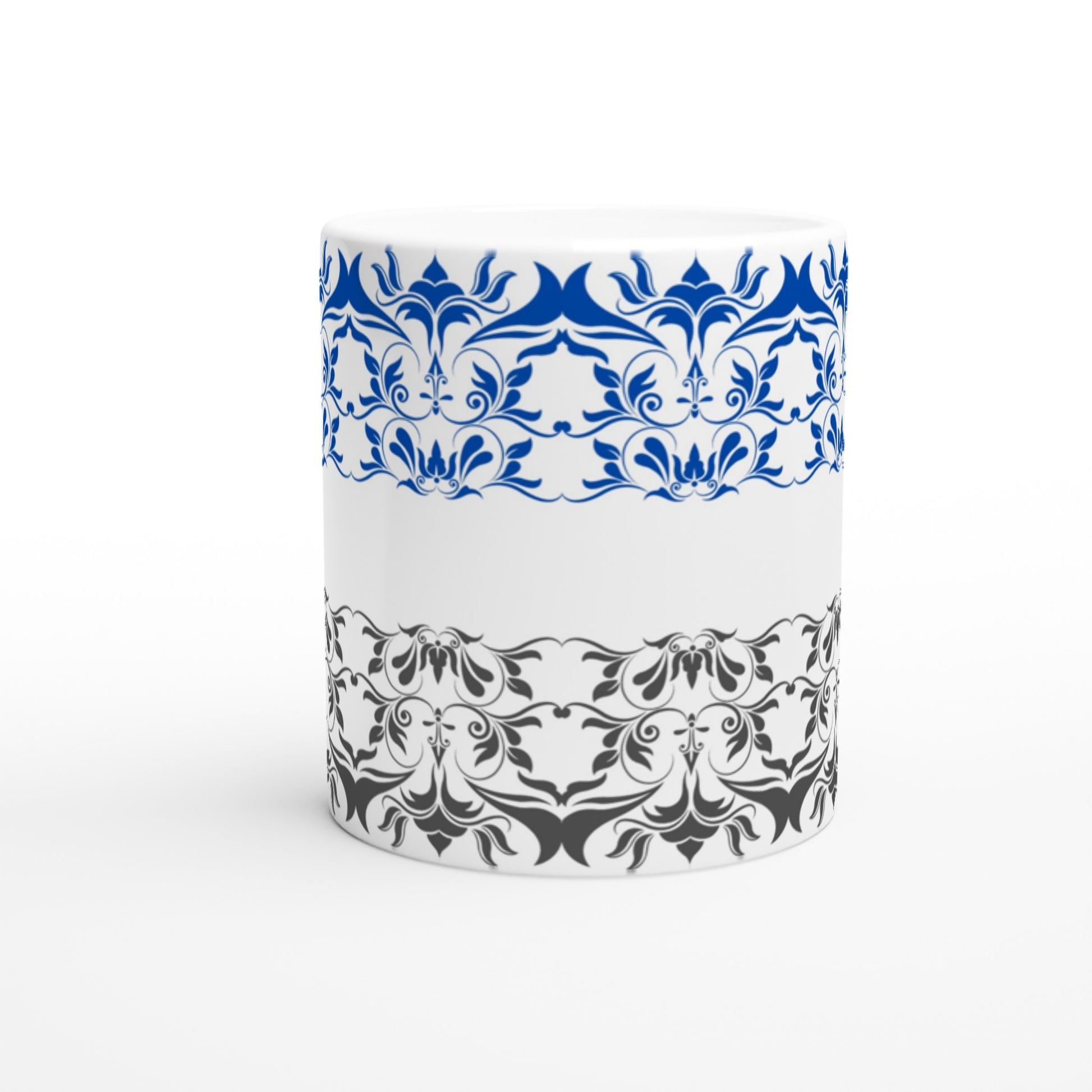 Taza de estilo vitoriano en cerámica