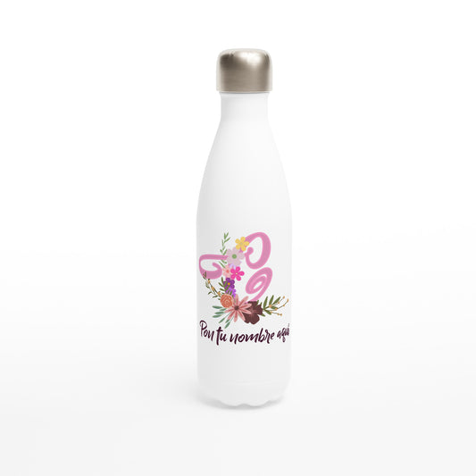 Botella de acero inoxidable personalizada 