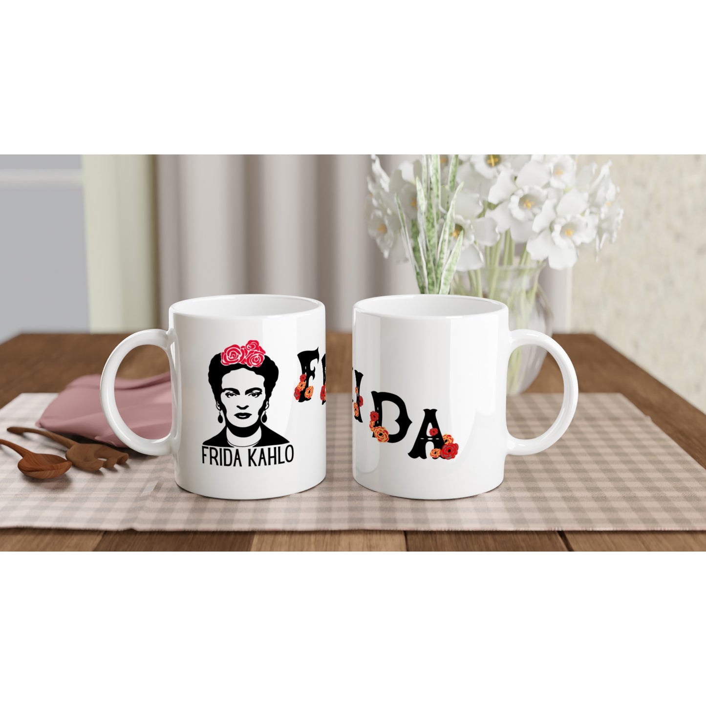 Tazas bonitas de Frida Kahlo