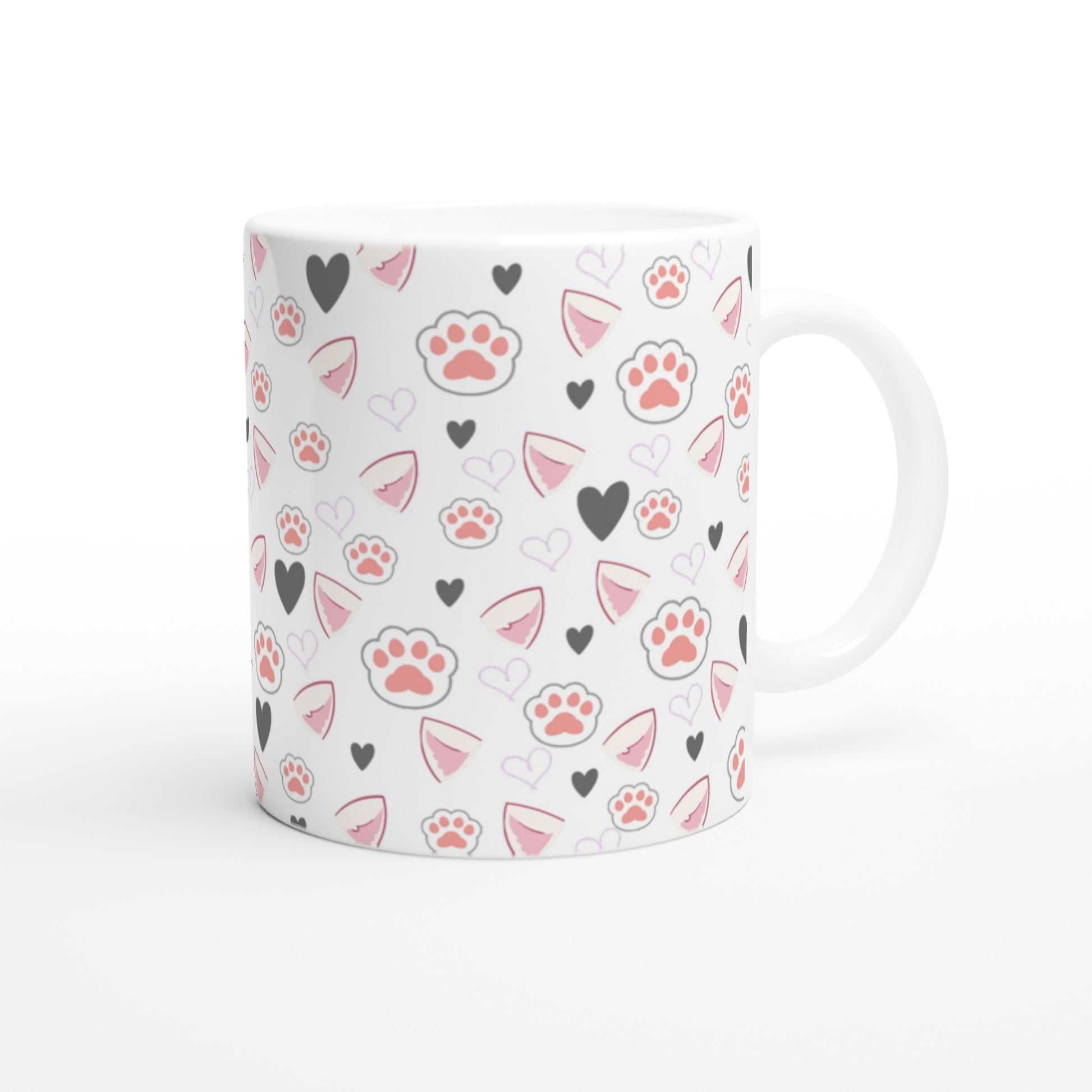 Taza de café personalizada con gatos