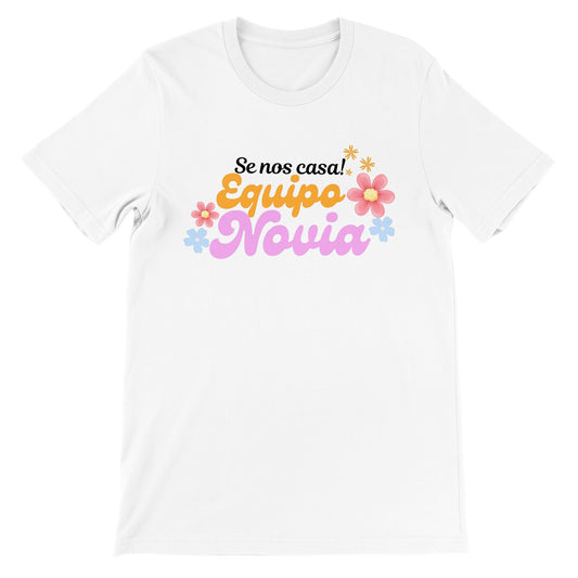 Camiseta blanca de mujer para despedida de solteras