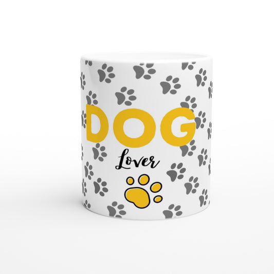 Bonita taza personalizada de perros