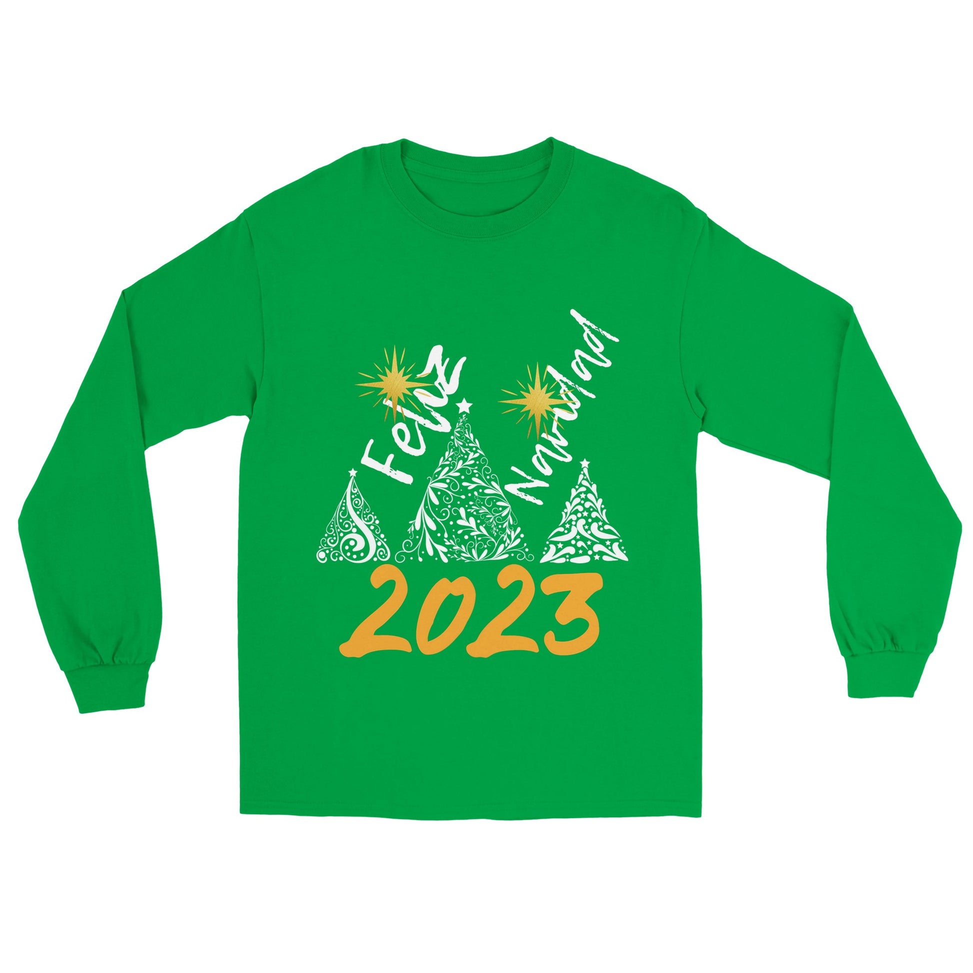 Jersey feliz navidad verde 2023