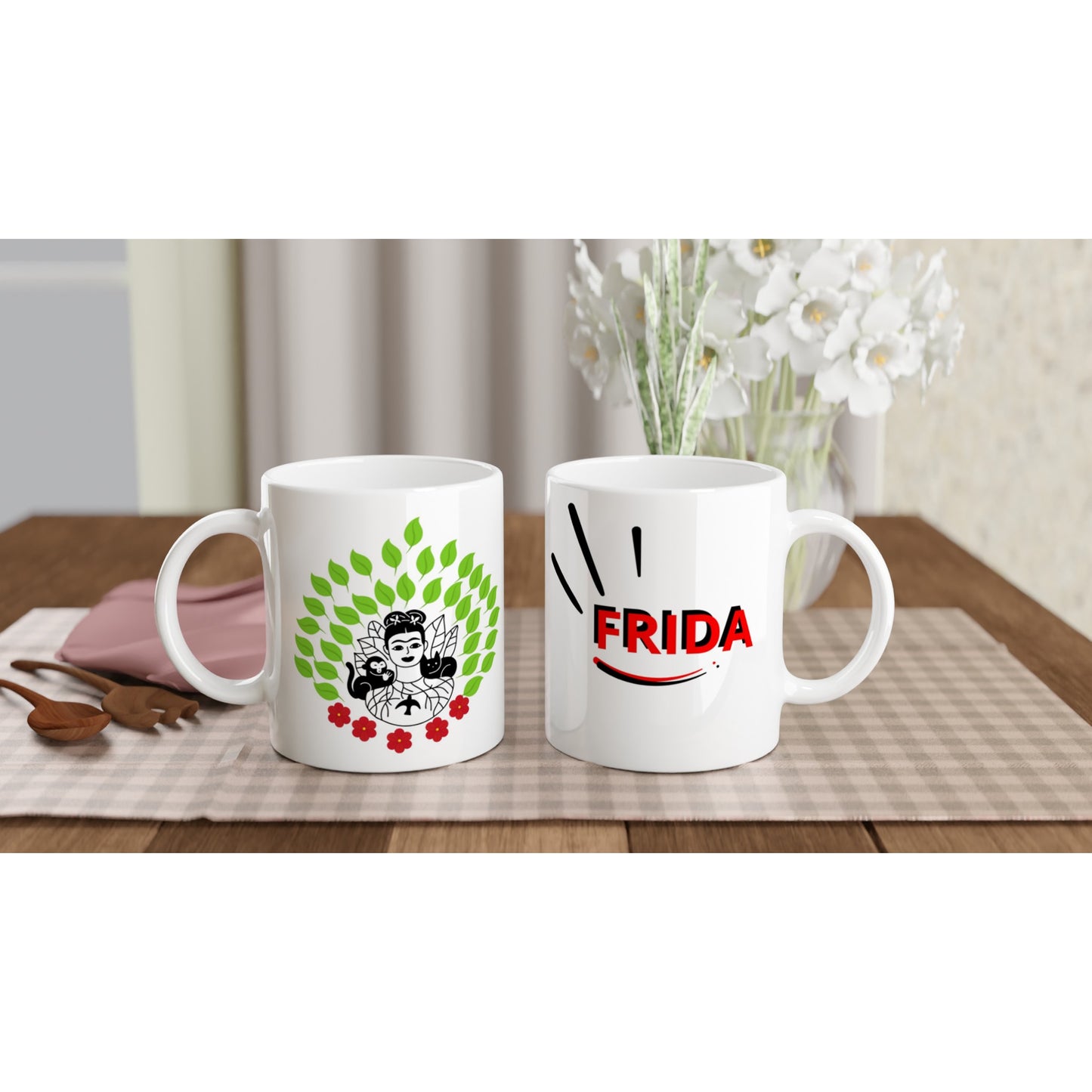 Taza personalizada Frida Kahlo