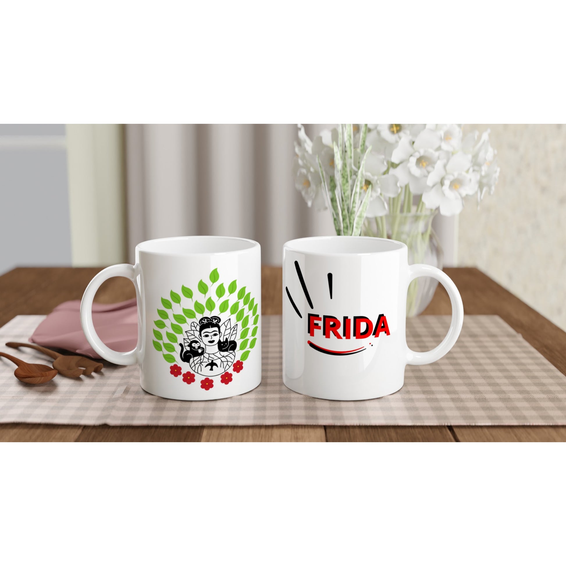 Taza personalizada Frida Kahlo