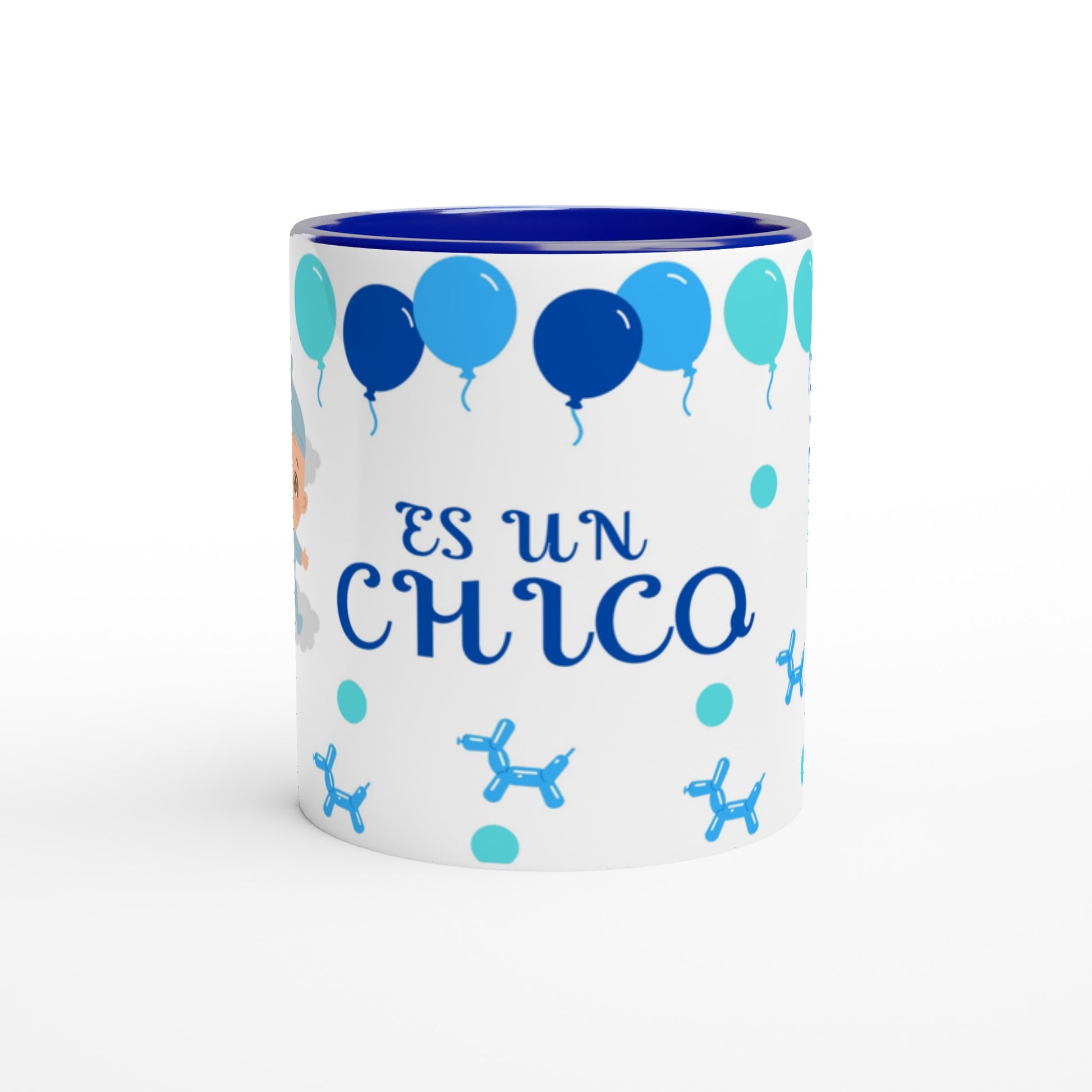 Taza con diseño de revelación de sexo