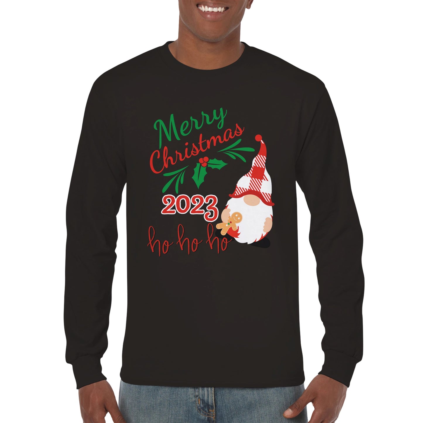 Jersey navideño negro