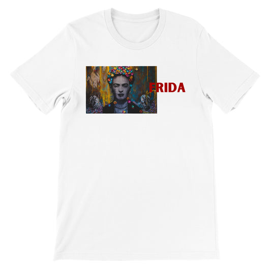 Camiseta blanca de Frida Kahlo