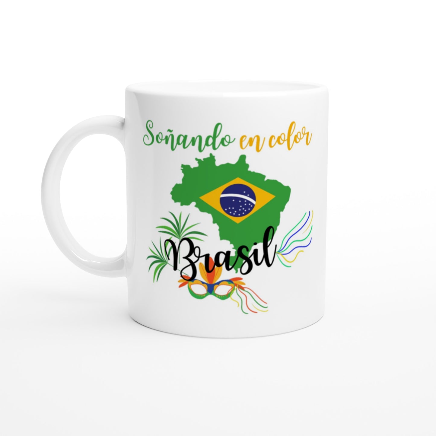 Taza desayuno impresión de Brasil