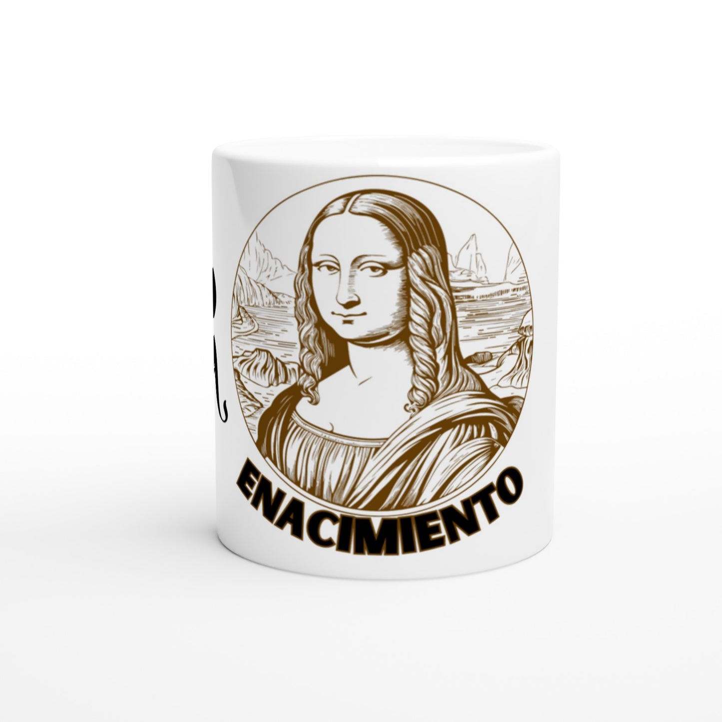 Taza inspirada en la Mona Lisa